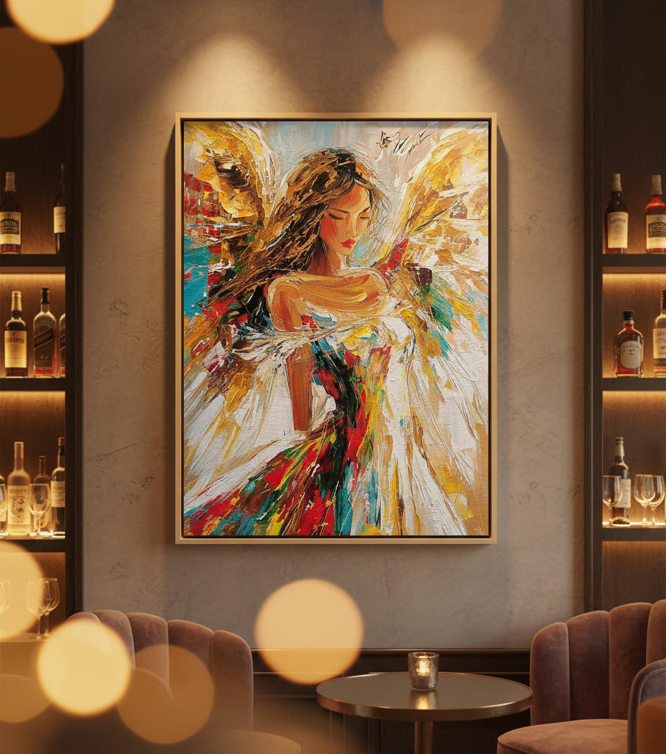 She Is Angel — Wings of Light & Peace | Inspired by Psalm 46:5