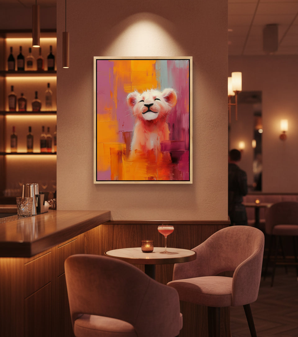 Little Lion of Joy — Perfect Gift for Little Girls | Inspired by Proverbs 28:1