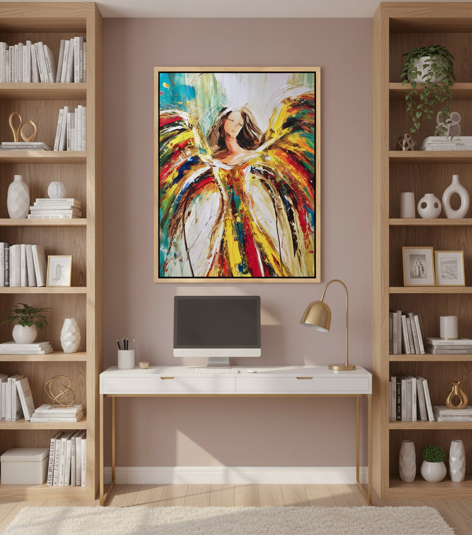 She Is Angel — Radiant Wings of Hope | Inspired by Psalm 36:9