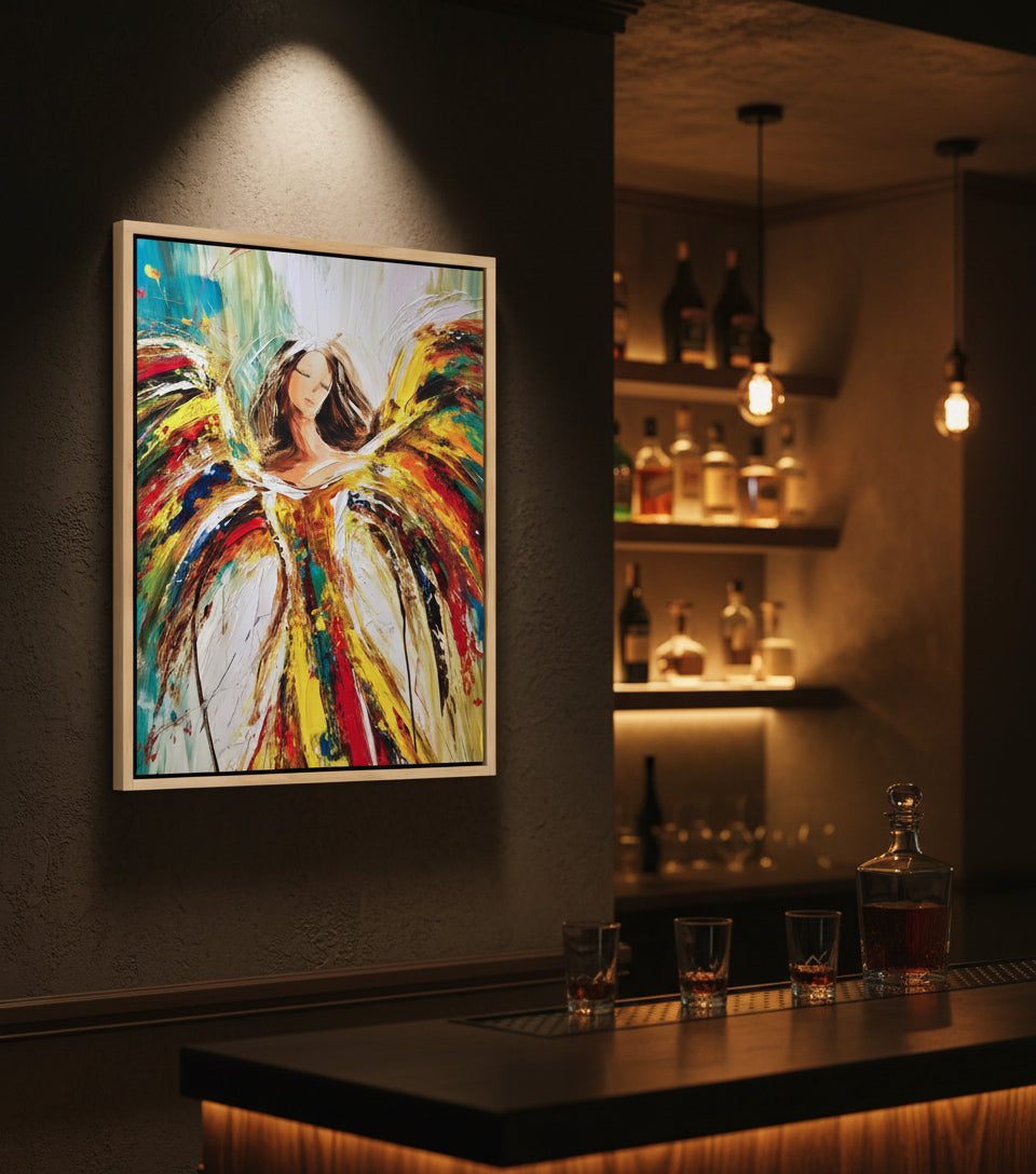 She Is Angel — Radiant Wings of Hope | Inspired by Psalm 36:9