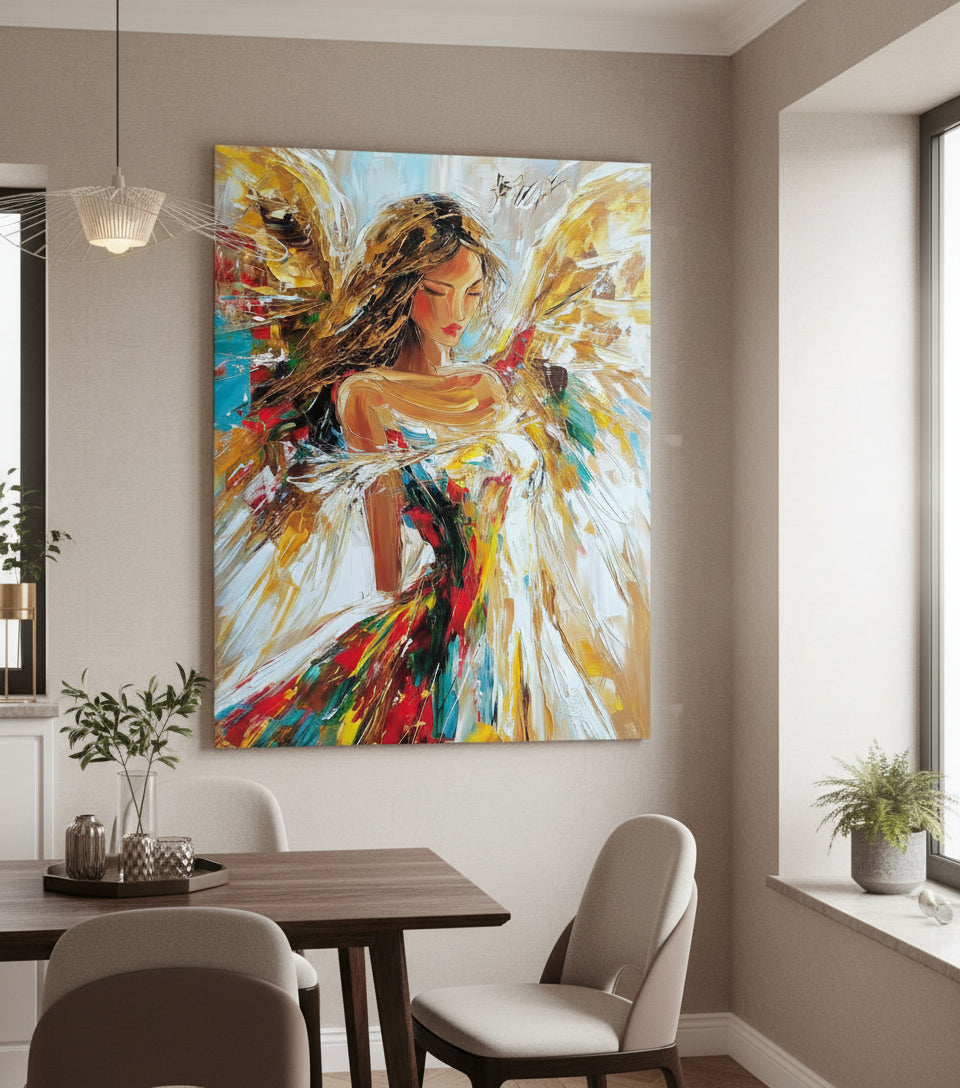 She Is Angel — Wings of Light & Peace | Inspired by Psalm 46:5