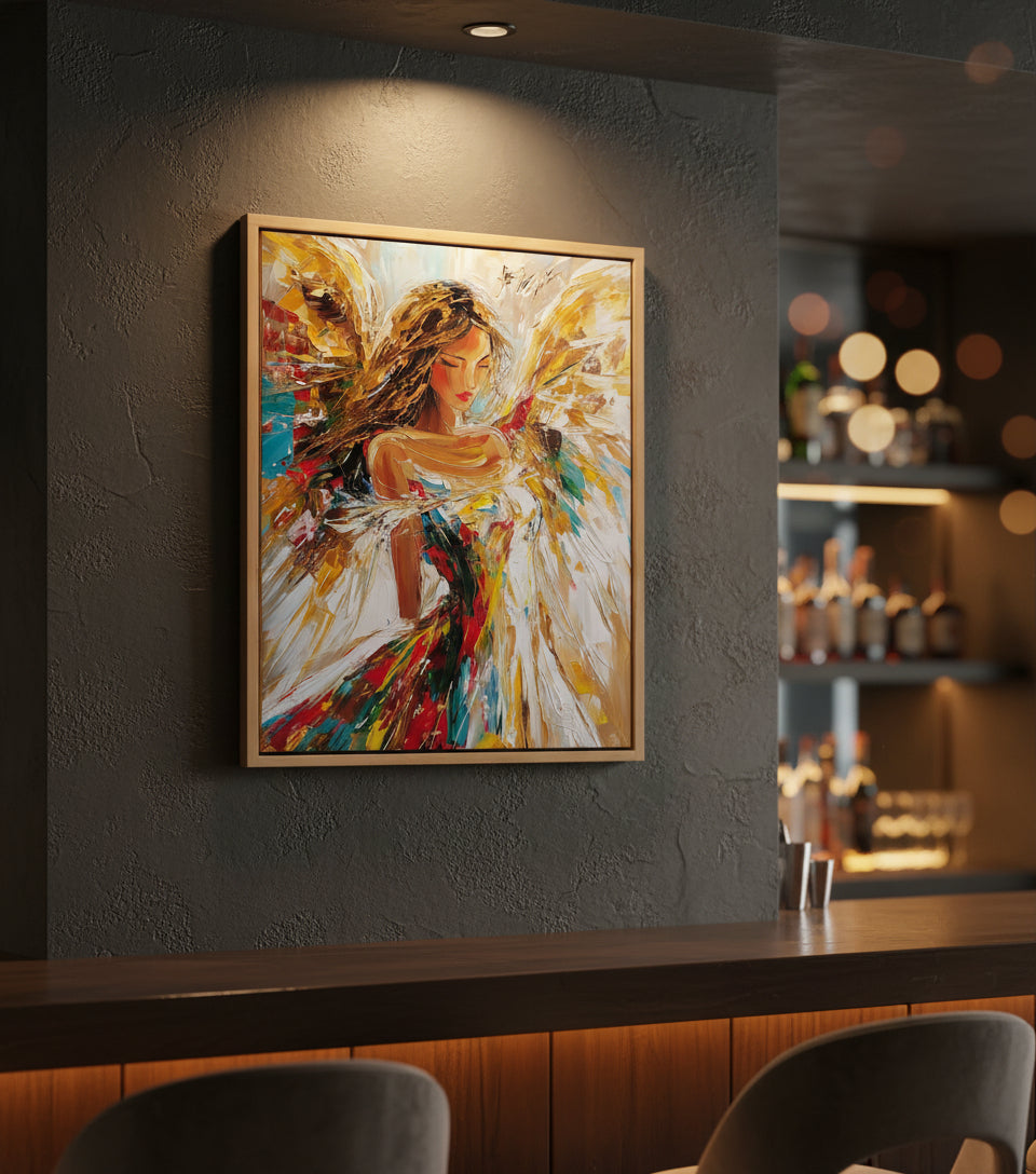 She Is Angel — Wings of Light & Peace | Inspired by Psalm 46:5