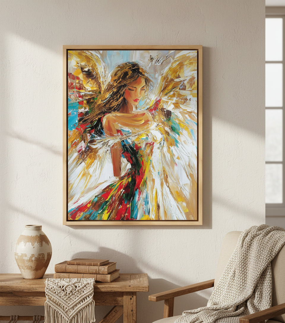 She Is Angel — Wings of Light & Peace | Inspired by Psalm 46:5