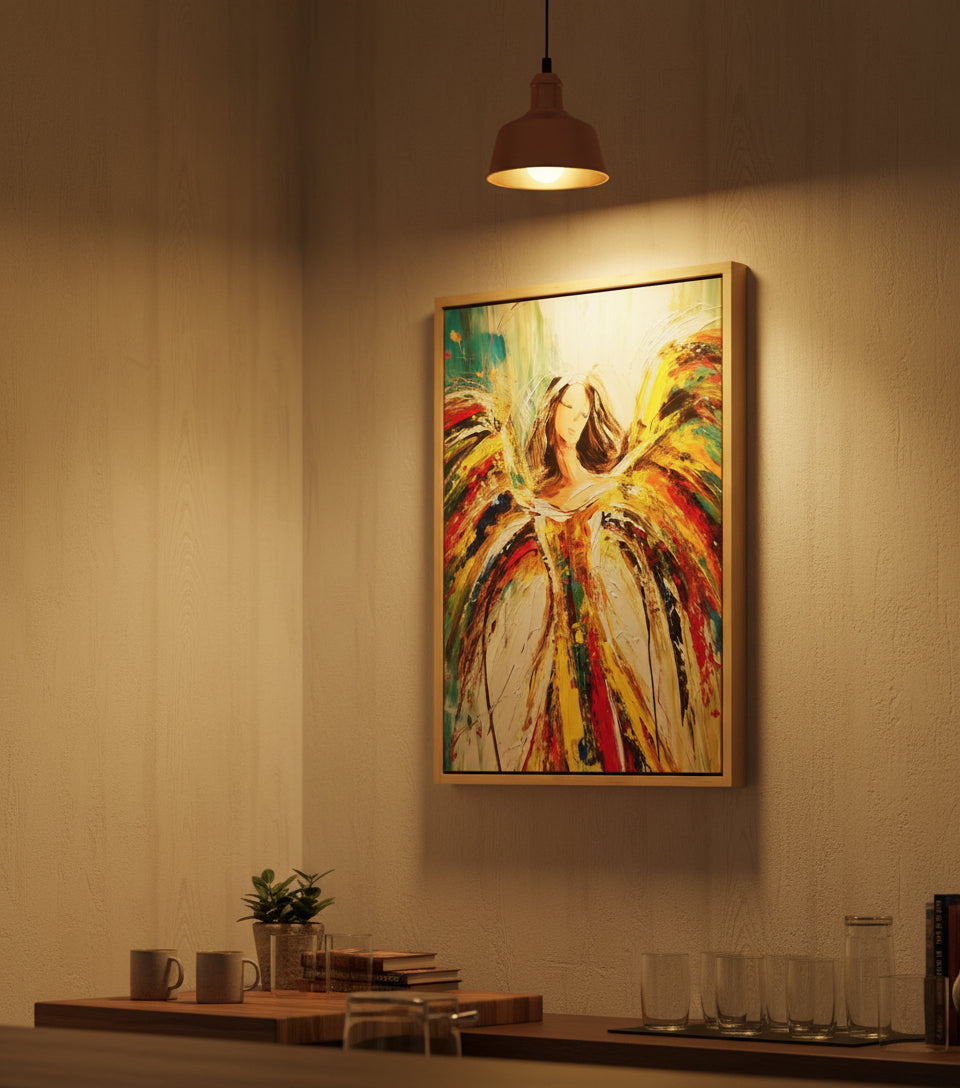 She Is Angel — Radiant Wings of Hope | Inspired by Psalm 36:9