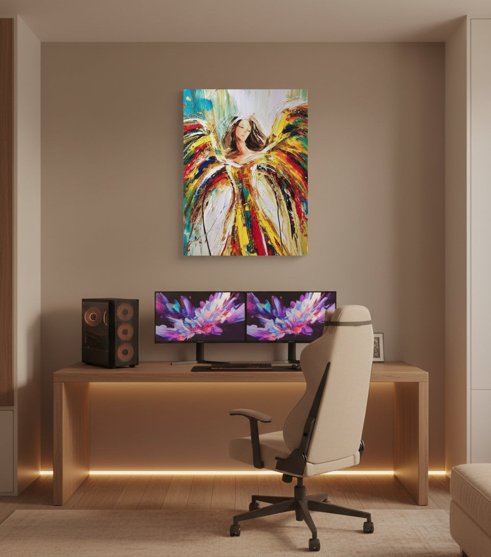 She Is Angel — Radiant Wings of Hope | Inspired by Psalm 36:9