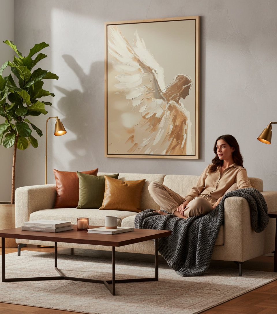 She Is Angel — Gentle Wings of Peace | Inspired by Matthew 5:9