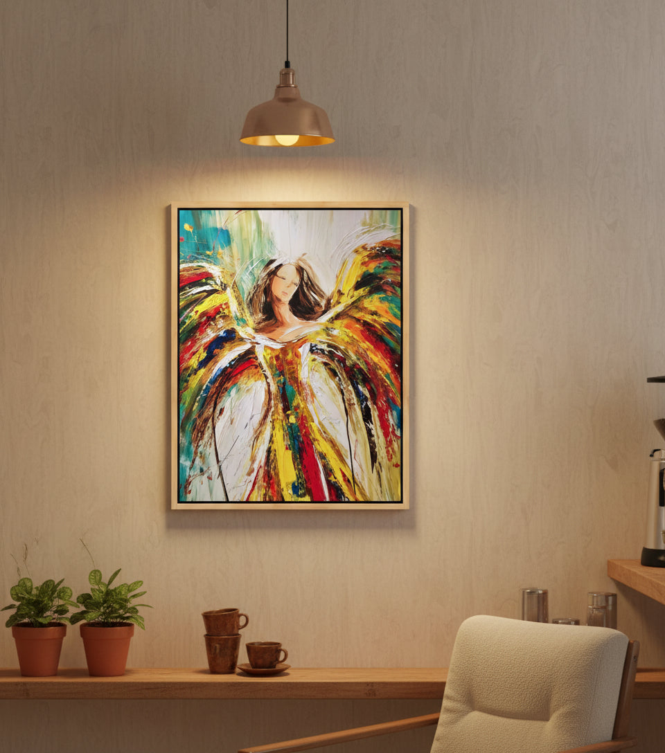 She Is Angel — Radiant Wings of Hope | Inspired by Psalm 36:9