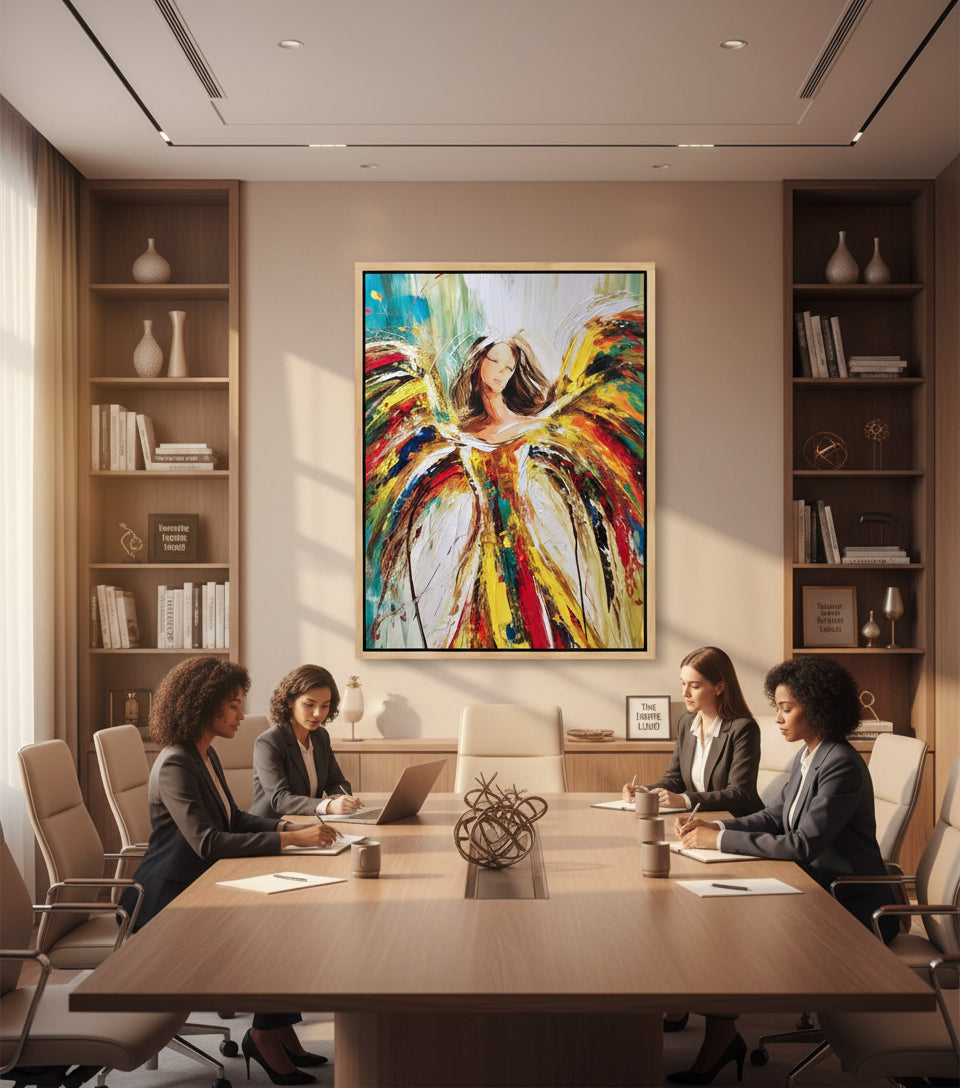 She Is Angel — Radiant Wings of Hope | Inspired by Psalm 36:9