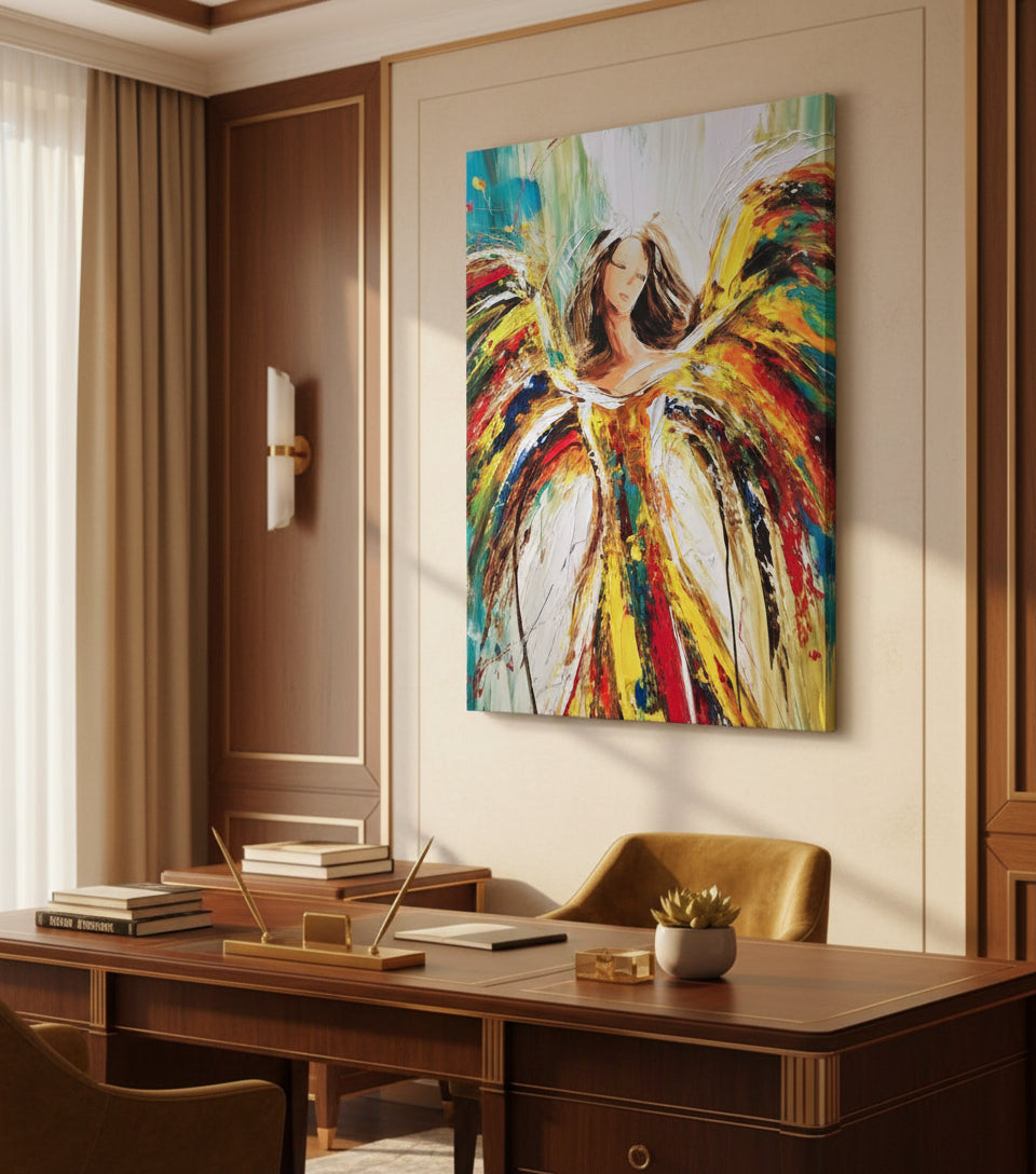 She Is Angel — Radiant Wings of Hope | Inspired by Psalm 36:9