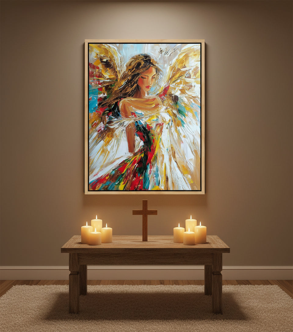 She Is Angel — Wings of Light & Peace | Inspired by Psalm 46:5