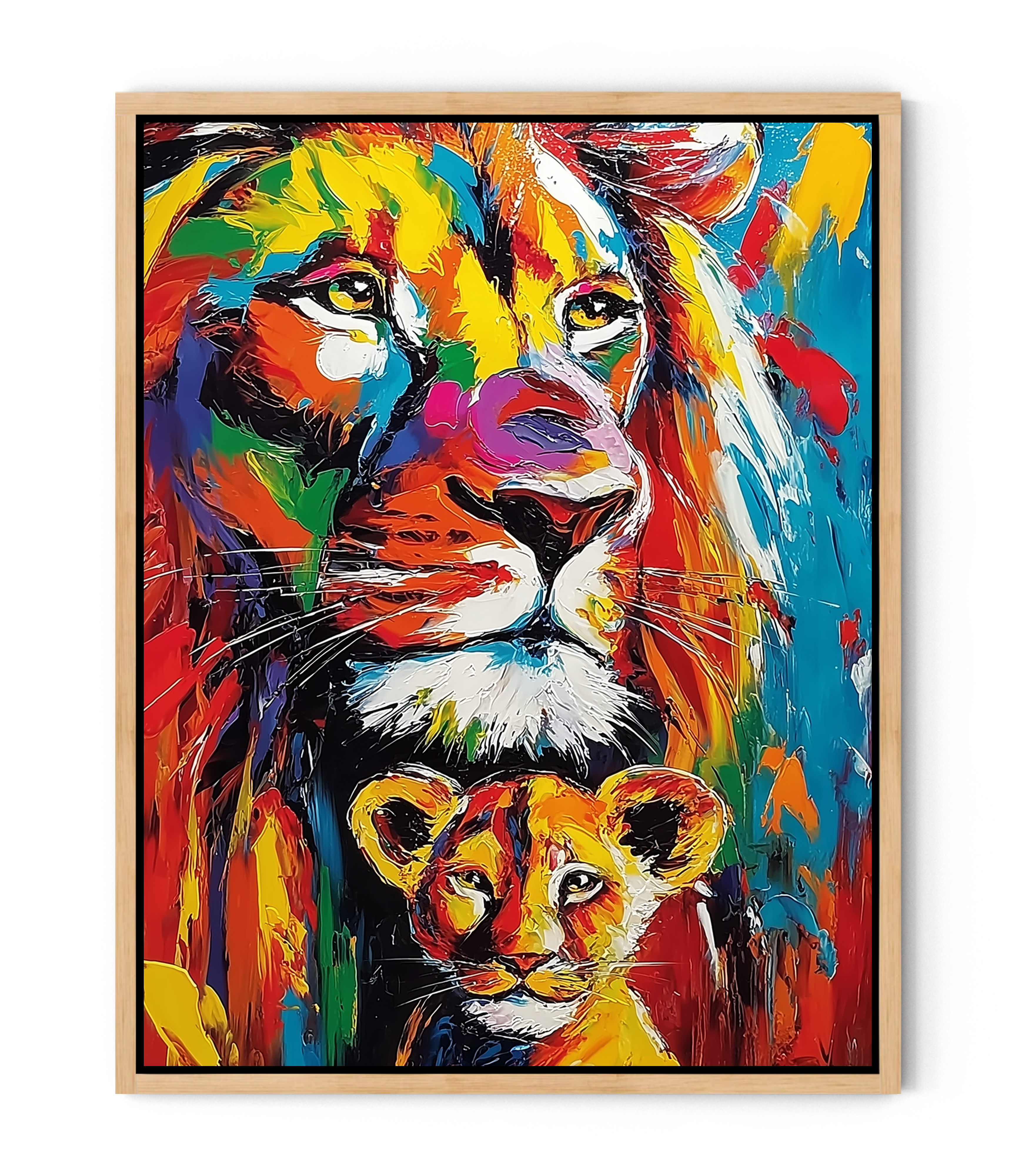 Lion & Cub — Strength, Legacy, and Love | Inspired by Proverbs 22:6