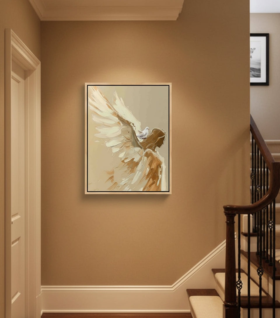 She Is Angel — Gentle Wings of Peace | Inspired by Matthew 5:9