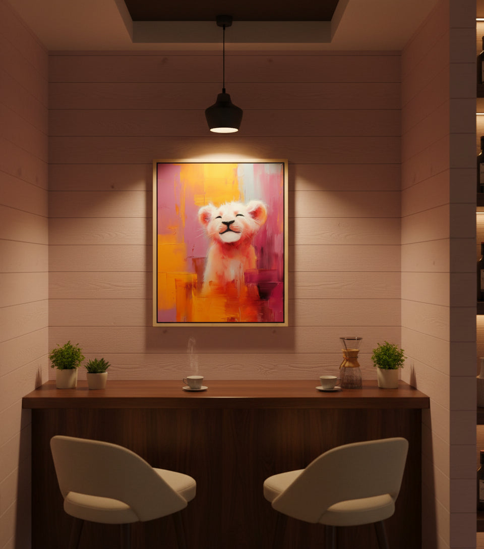 Little Lion of Joy — Perfect Gift for Little Girls | Inspired by Proverbs 28:1