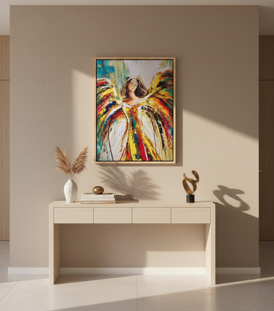 She Is Angel — Radiant Wings of Hope | Inspired by Psalm 36:9