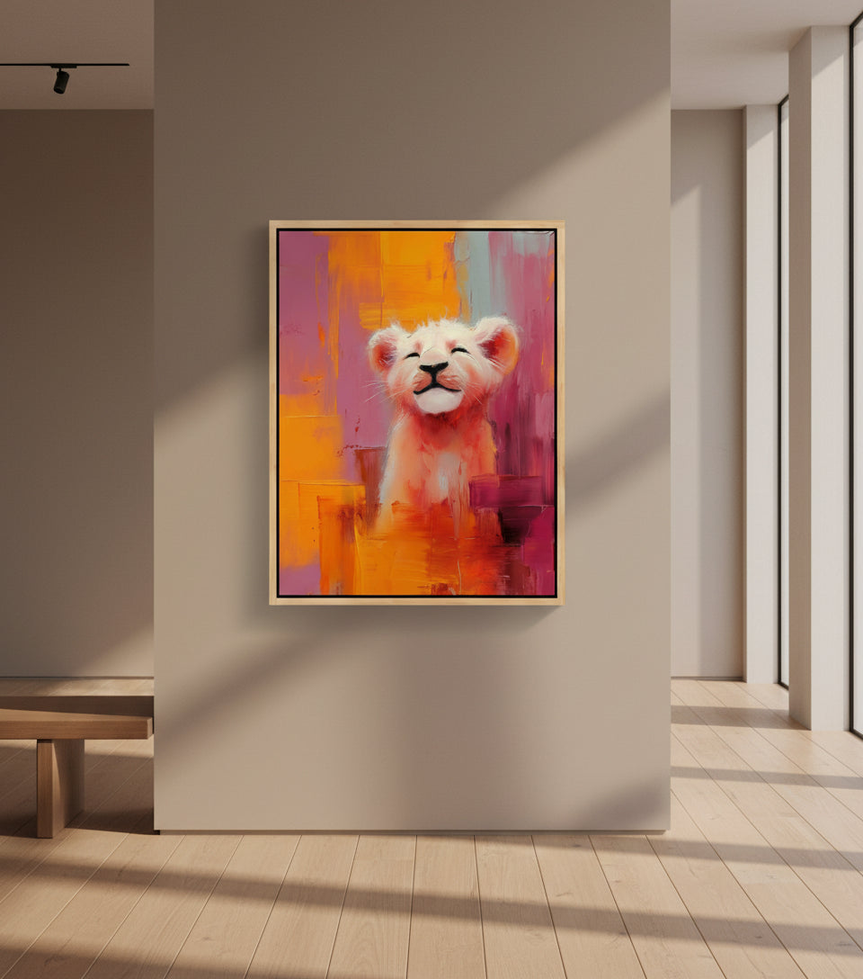 Little Lion of Joy — Perfect Gift for Little Girls | Inspired by Proverbs 28:1