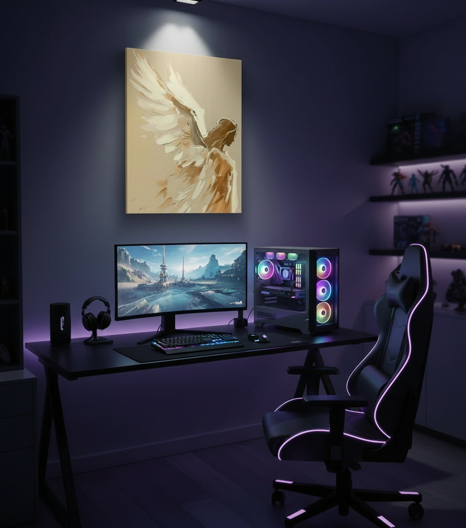 She Is Angel — Gentle Wings of Peace | Inspired by Matthew 5:9