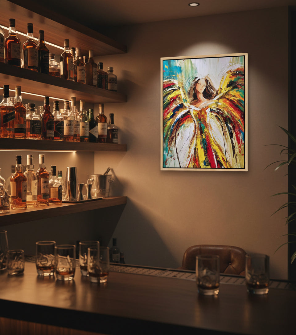 She Is Angel — Radiant Wings of Hope | Inspired by Psalm 36:9