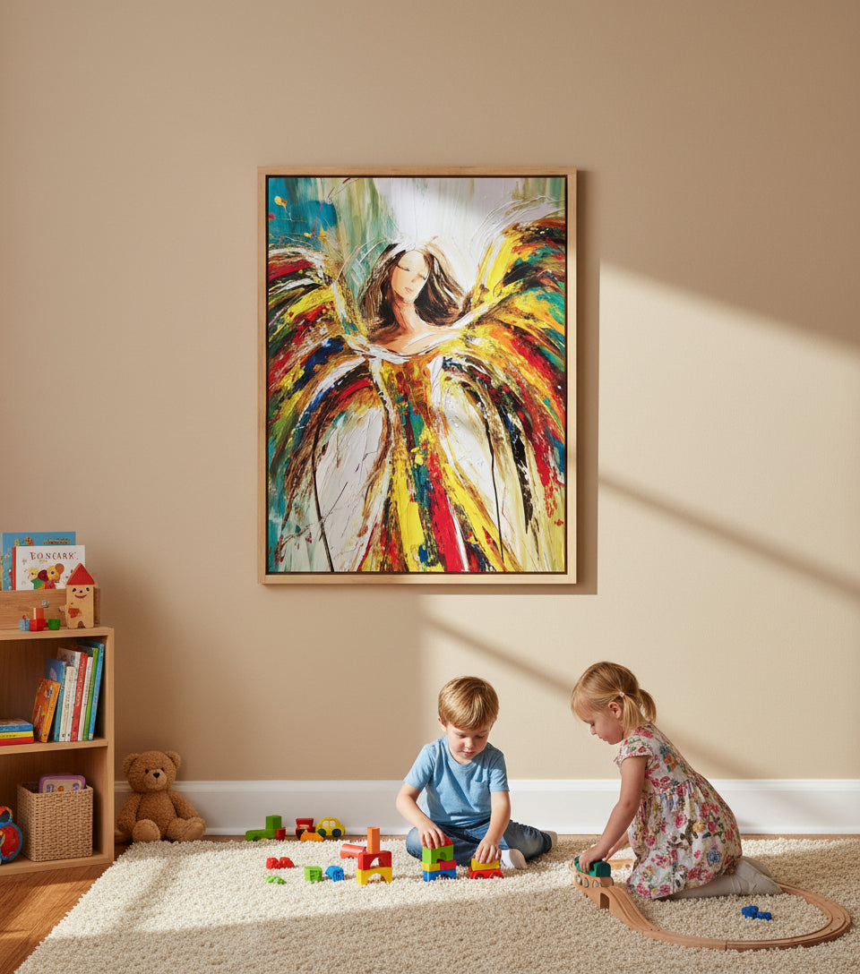 She Is Angel — Radiant Wings of Hope | Inspired by Psalm 36:9