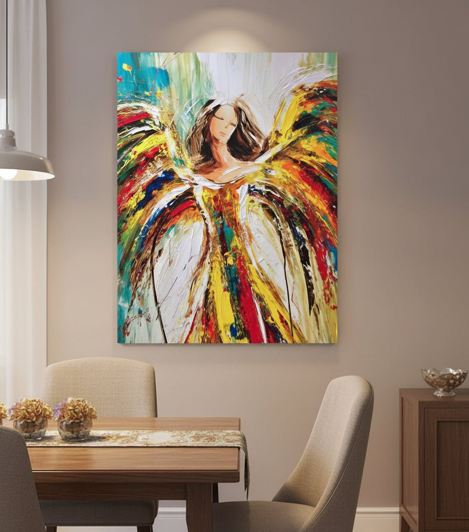 She Is Angel — Radiant Wings of Hope | Inspired by Psalm 36:9