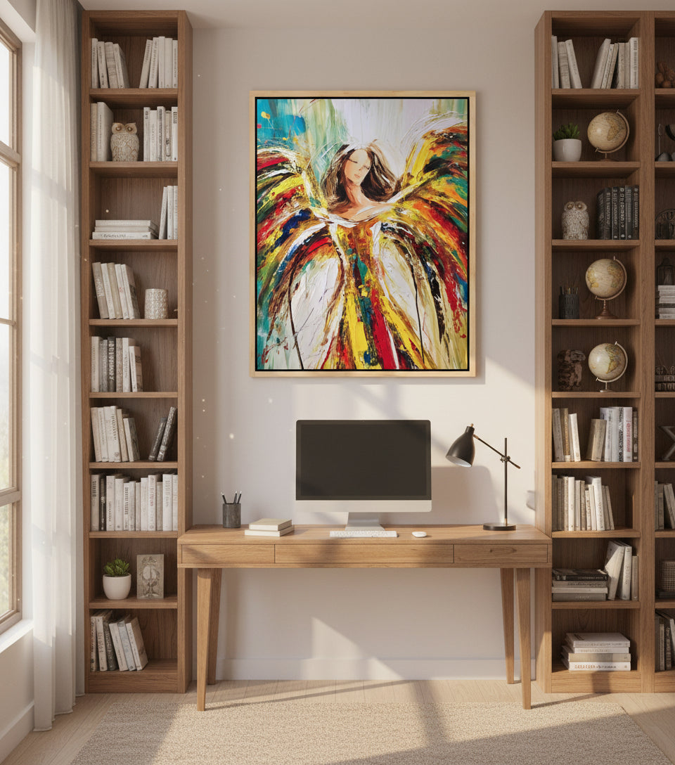 She Is Angel — Radiant Wings of Hope | Inspired by Psalm 36:9