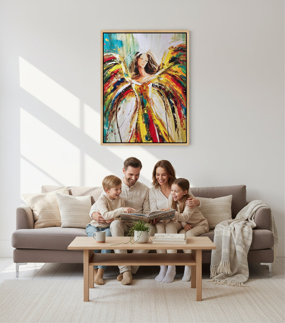 She Is Angel — Radiant Wings of Hope | Inspired by Psalm 36:9