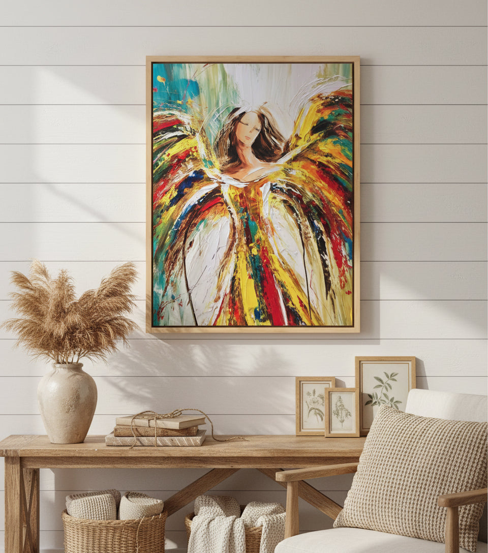 She Is Angel — Radiant Wings of Hope | Inspired by Psalm 36:9