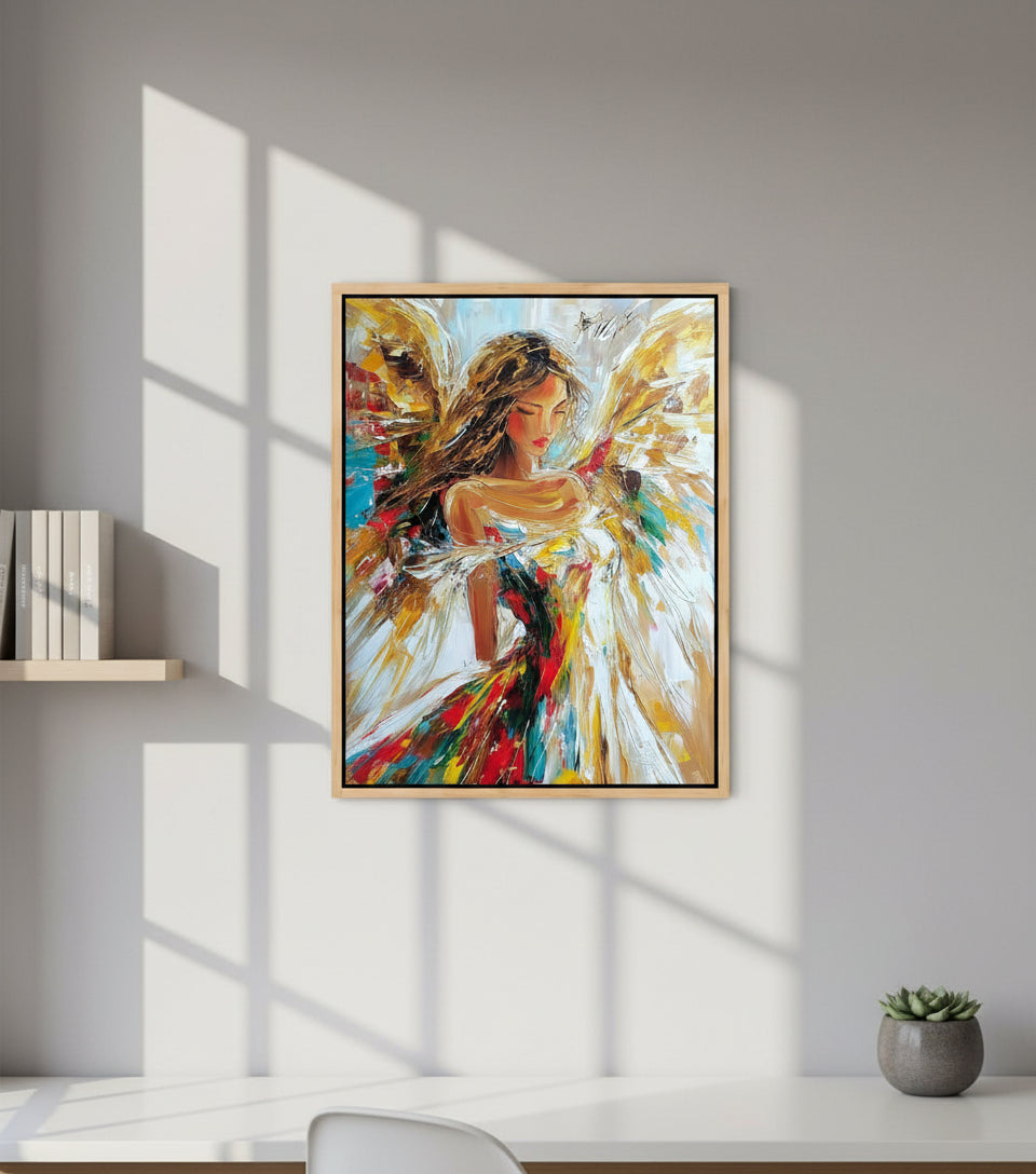 She Is Angel — Wings of Light & Peace | Inspired by Psalm 46:5