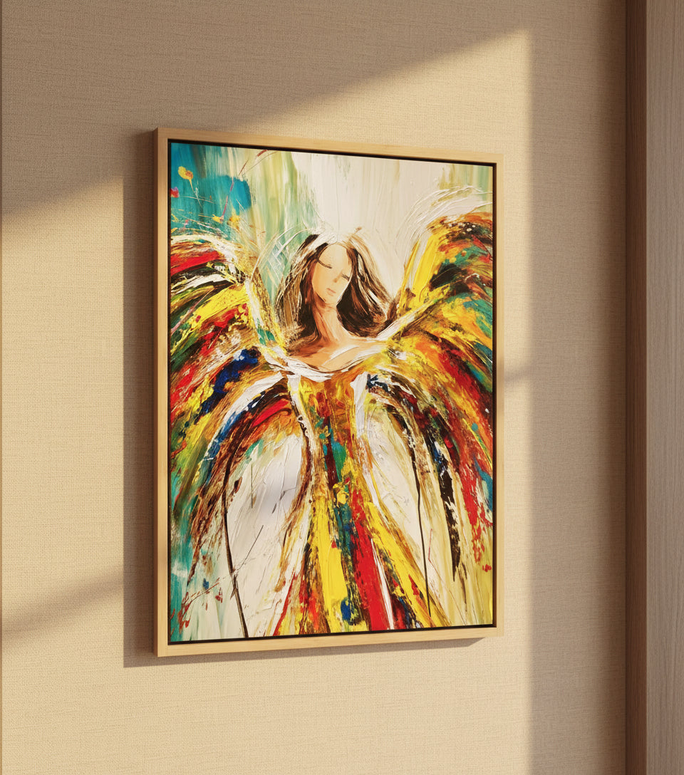 She Is Angel — Radiant Wings of Hope | Inspired by Psalm 36:9