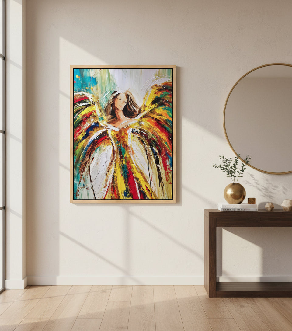 She Is Angel — Radiant Wings of Hope | Inspired by Psalm 36:9