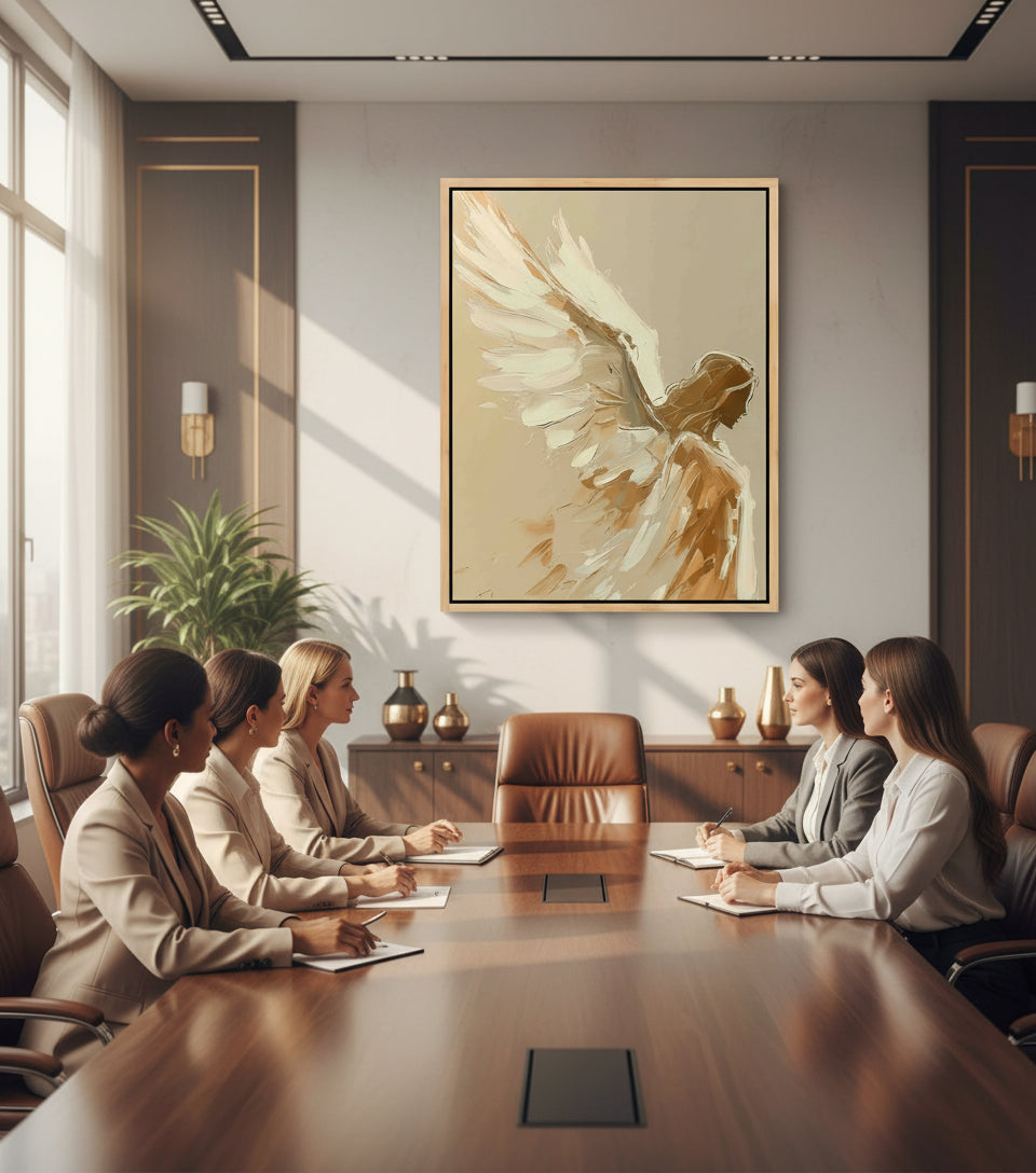 She Is Angel — Gentle Wings of Peace | Inspired by Matthew 5:9