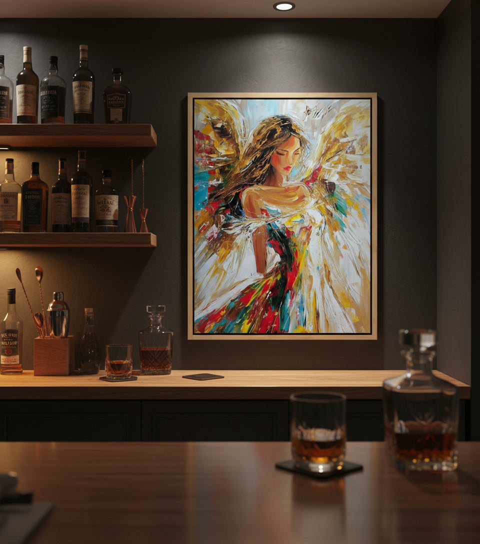 She Is Angel — Wings of Light & Peace | Inspired by Psalm 46:5