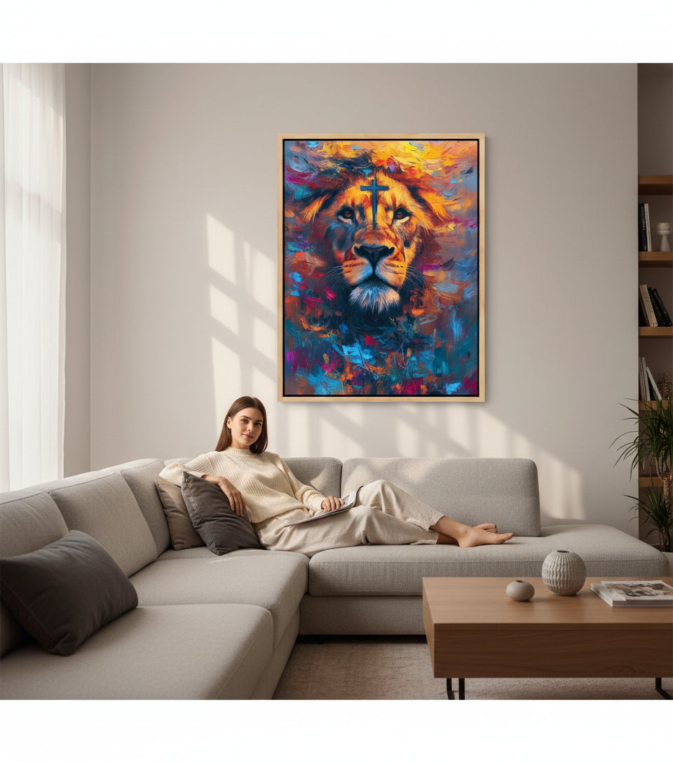 Lion of the King — Sealed by the Cross | Inspired by Psalm 27:1