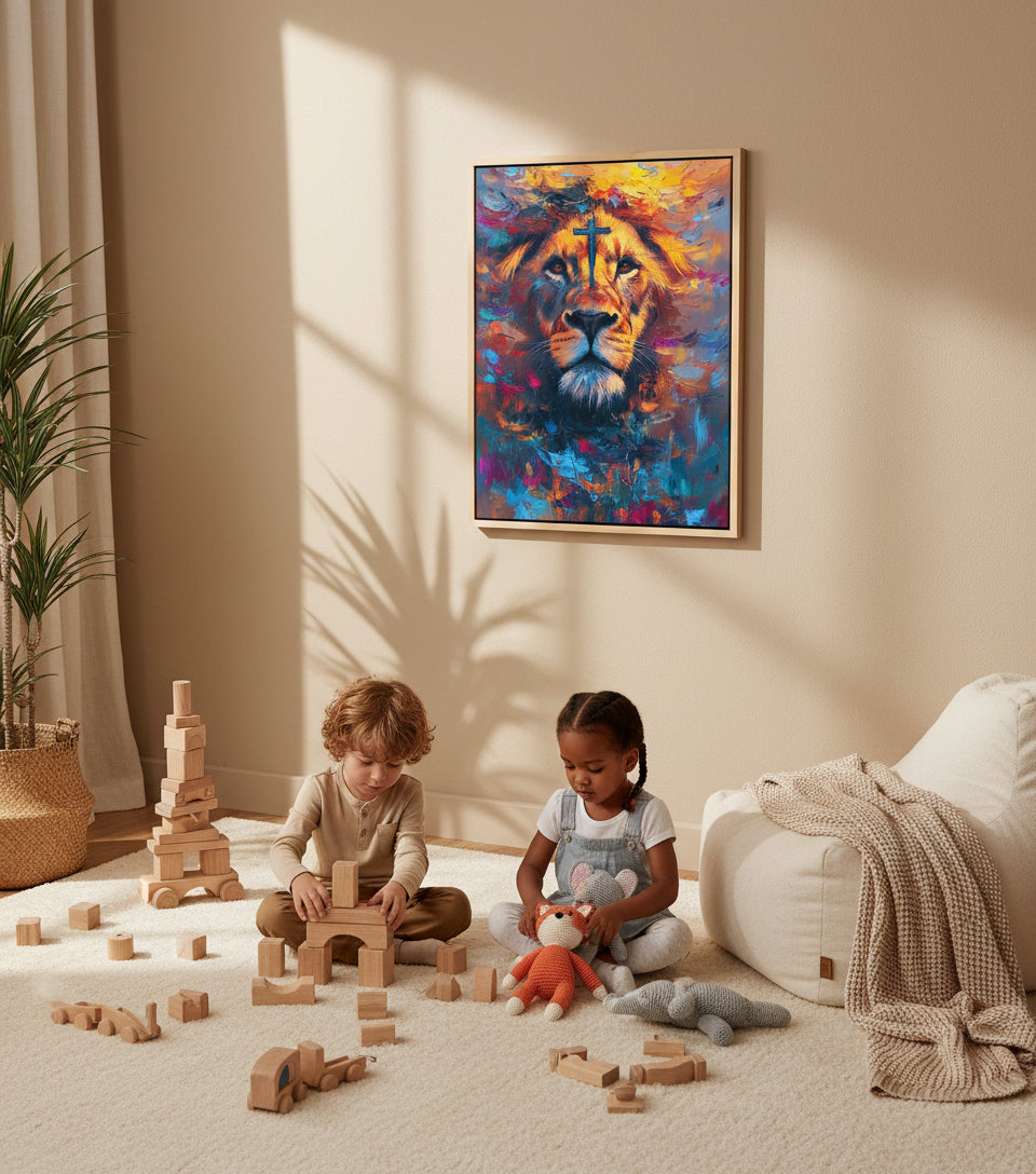 Lion of the King — Sealed by the Cross | Inspired by Psalm 27:1