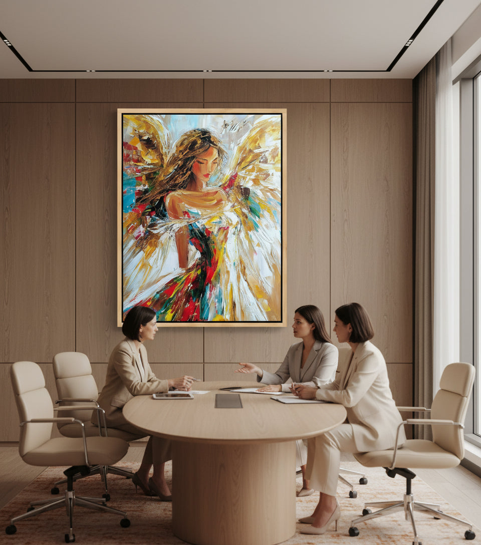 She Is Angel — Wings of Light & Peace | Inspired by Psalm 46:5