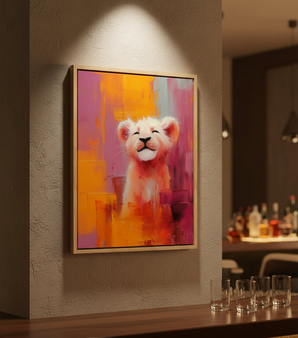 Little Lion of Joy — Perfect Gift for Little Girls | Inspired by Proverbs 28:1