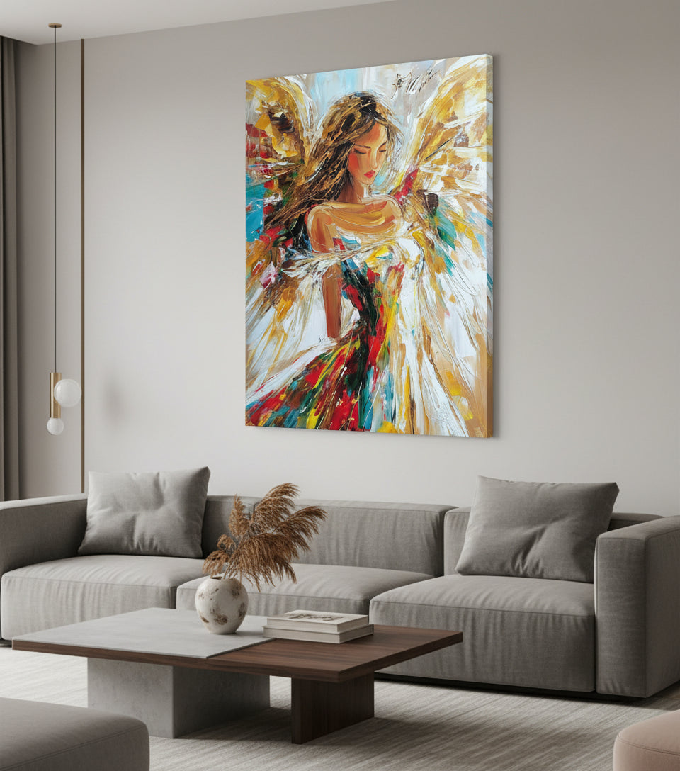 She Is Angel — Wings of Light & Peace | Inspired by Psalm 46:5