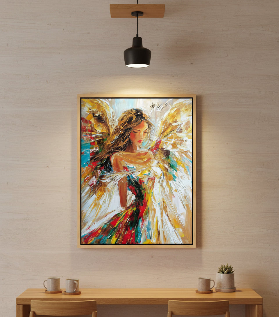 She Is Angel — Wings of Light & Peace | Inspired by Psalm 46:5