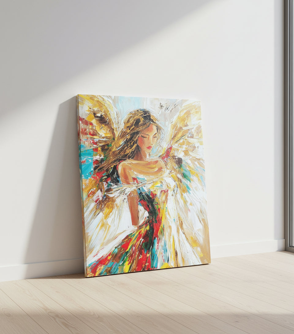 She Is Angel — Wings of Light & Peace | Inspired by Psalm 46:5