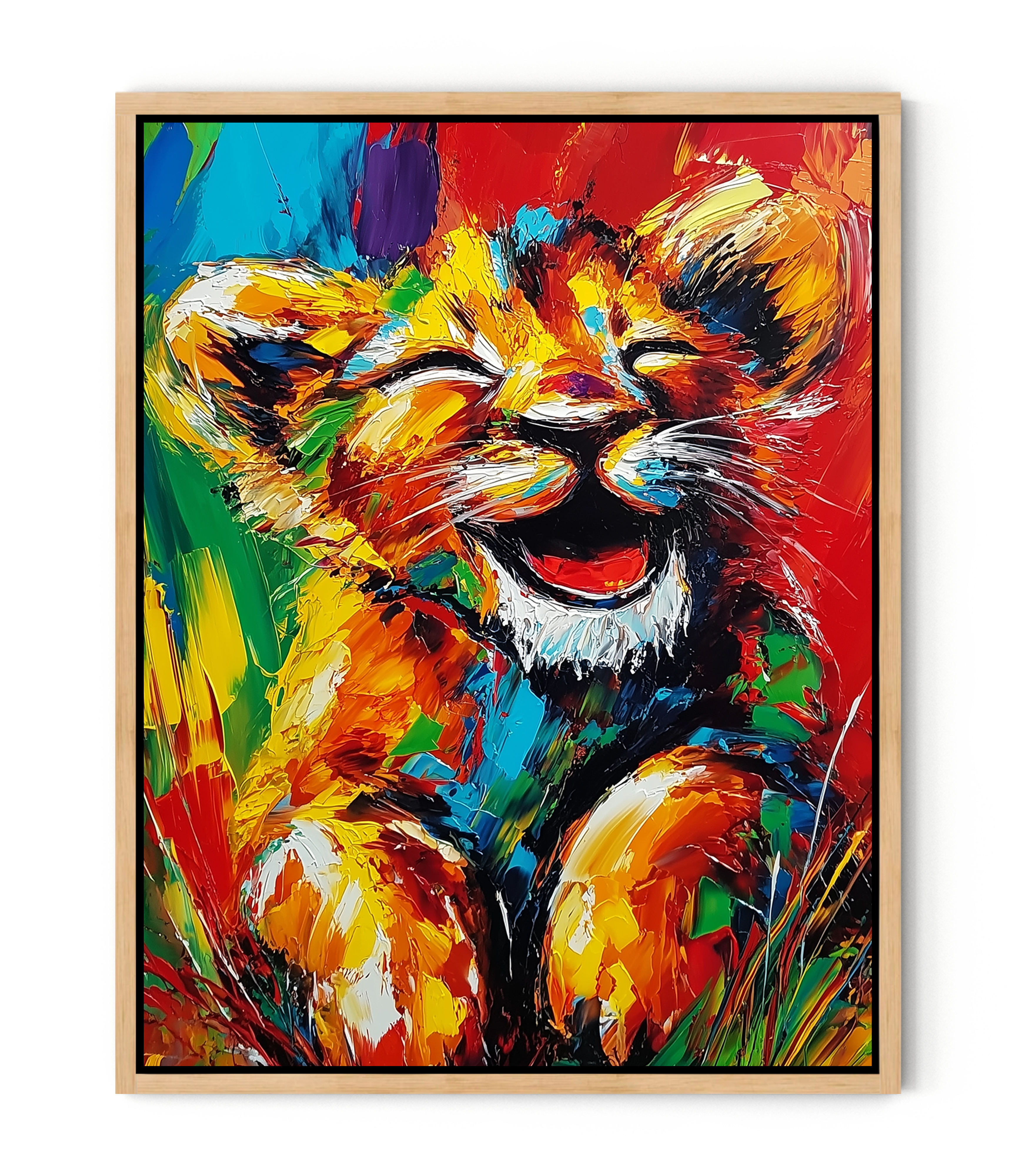 Joyful Lion Cub — Bright Hope & Pure Happiness | Inspired by Psalm 118:24
