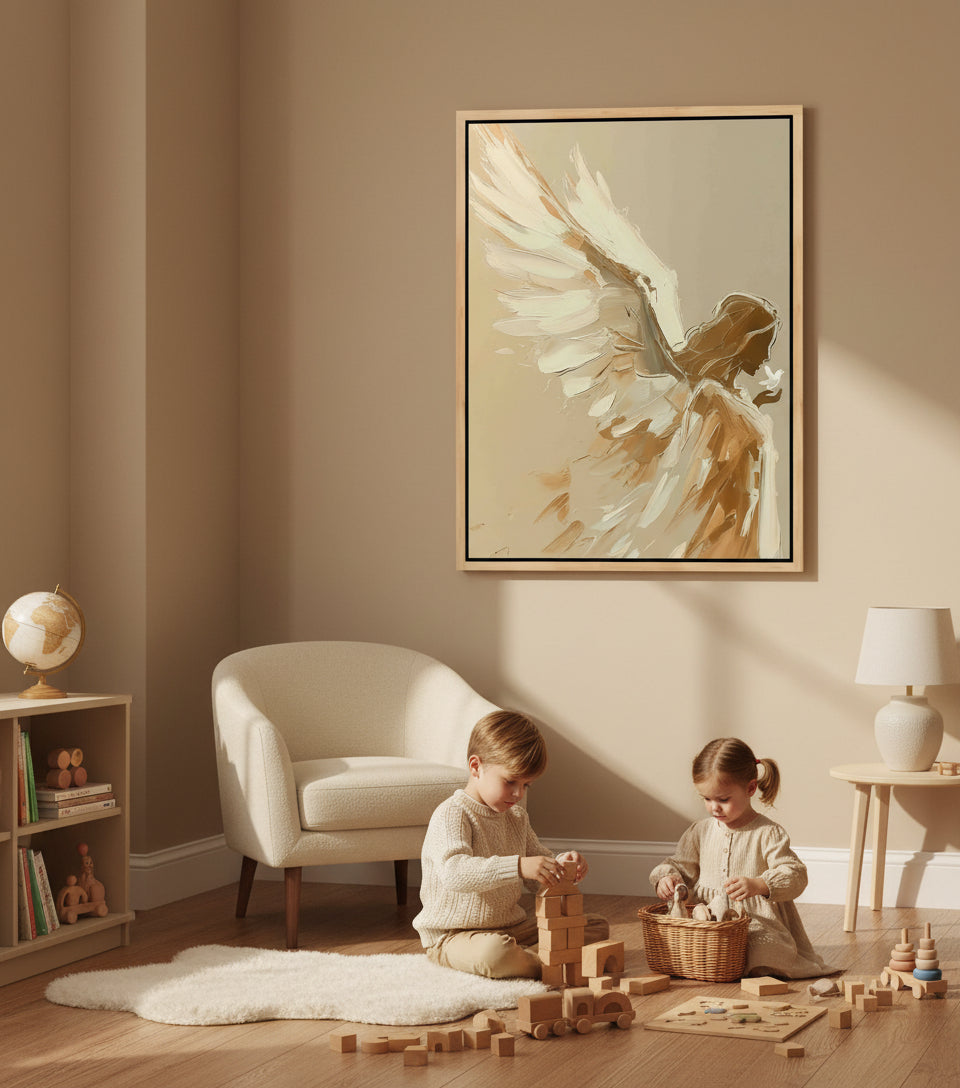 She Is Angel — Gentle Wings of Peace | Inspired by Matthew 5:9