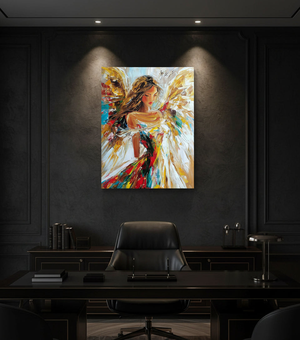 She Is Angel — Wings of Light & Peace | Inspired by Psalm 46:5