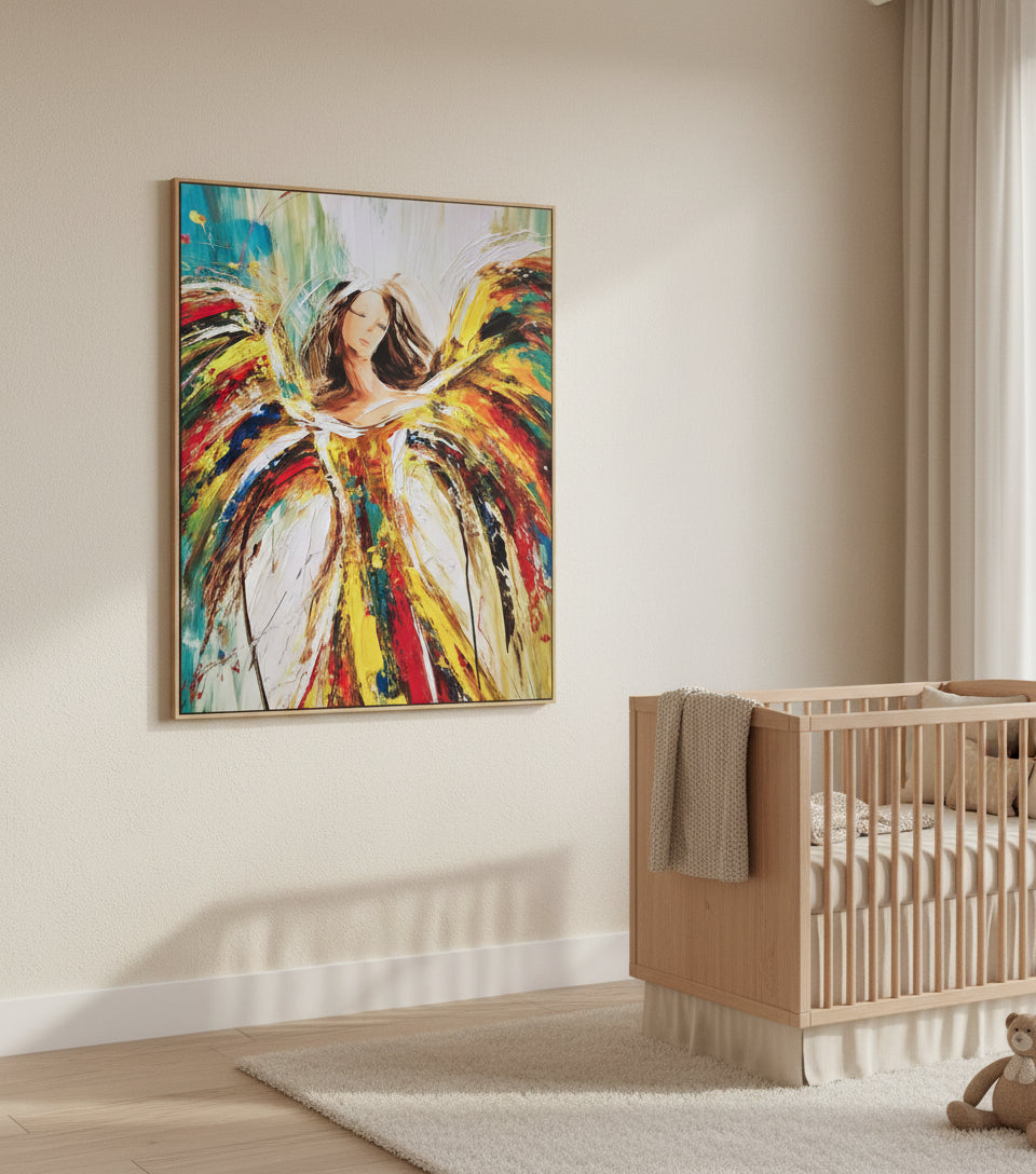 She Is Angel — Radiant Wings of Hope | Inspired by Psalm 36:9