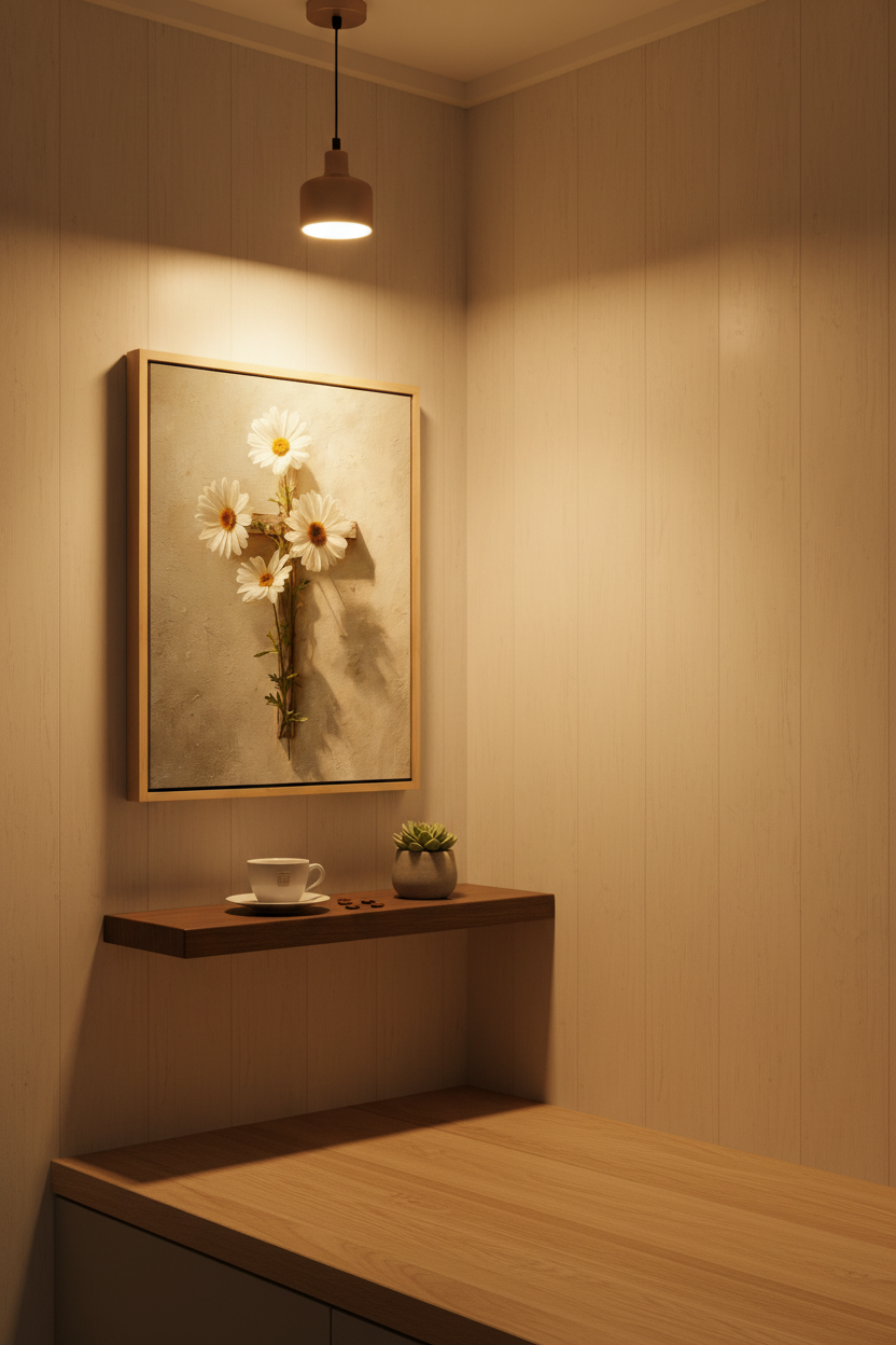 Grace in Bloom – Floral Cross Christian Canvas Wall Art