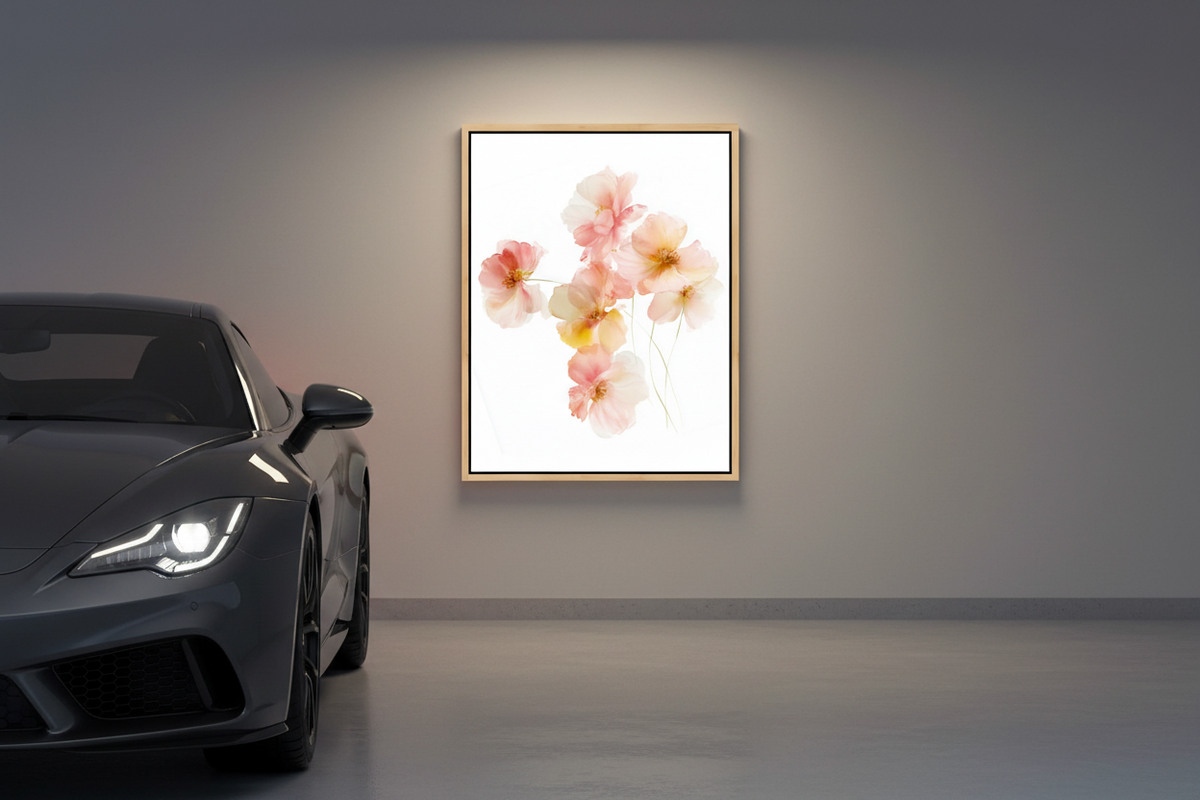 Blossoms of Grace – Soft Floral Christian Wall Art