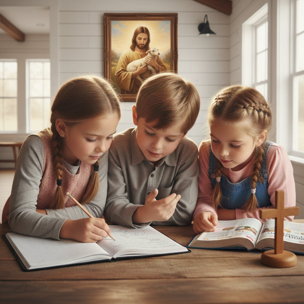 Custom Hardcover Journal – Personalized Church Notebook for Sermon & Prayer | FaithfulPrints