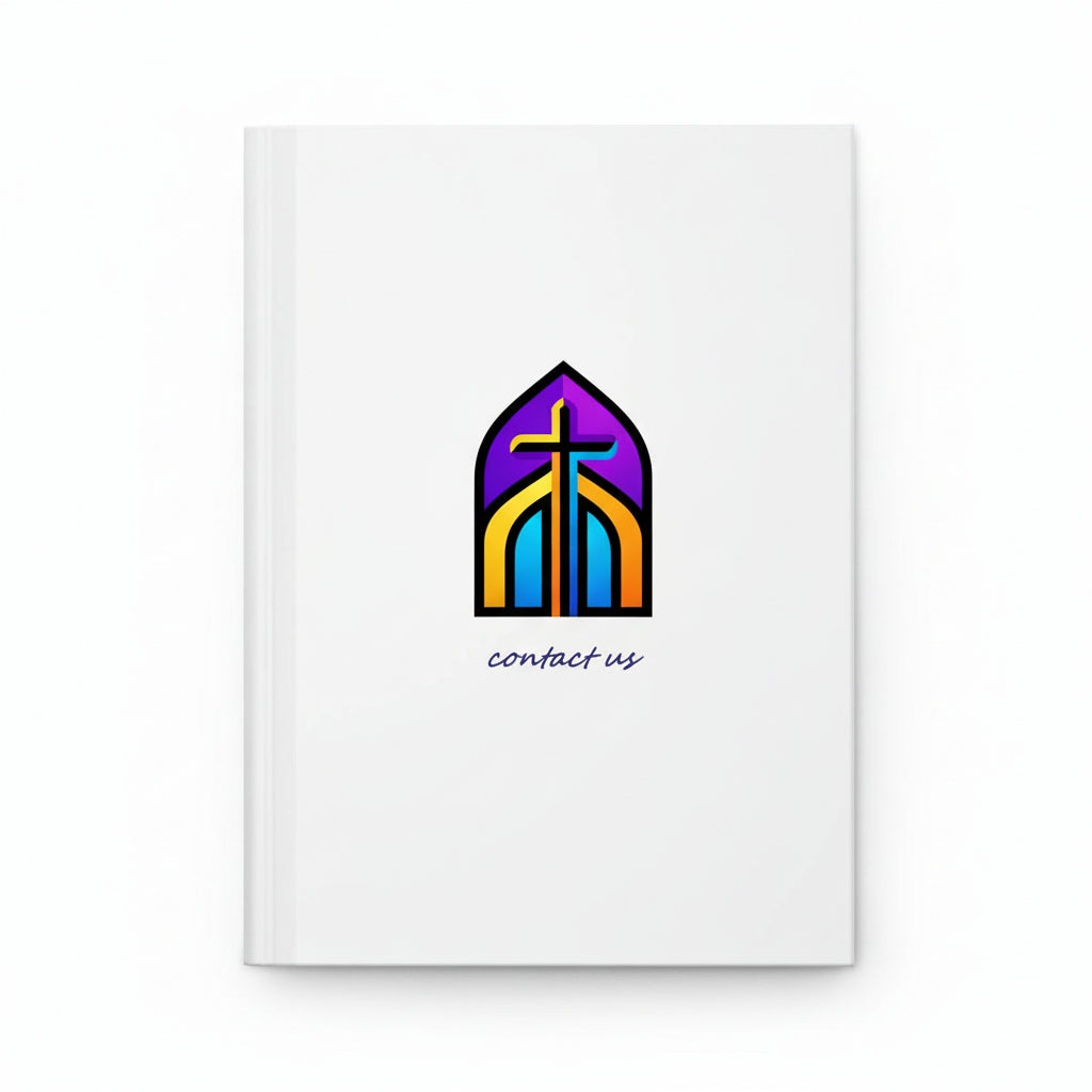 Custom Hardcover Journal – Personalized Church Notebook for Sermon & Prayer | FaithfulPrints