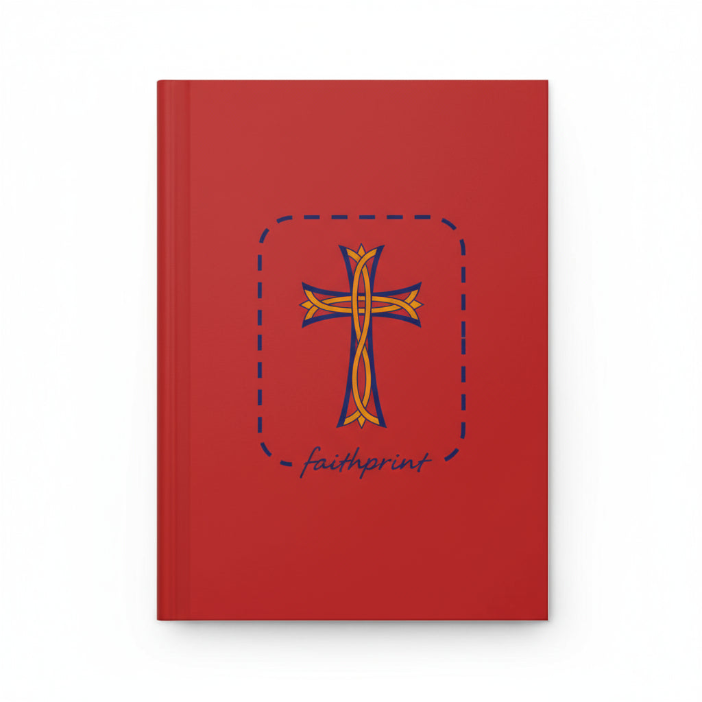 Custom Hardcover Journal – Personalized Church Notebook for Sermon & Prayer | FaithfulPrints
