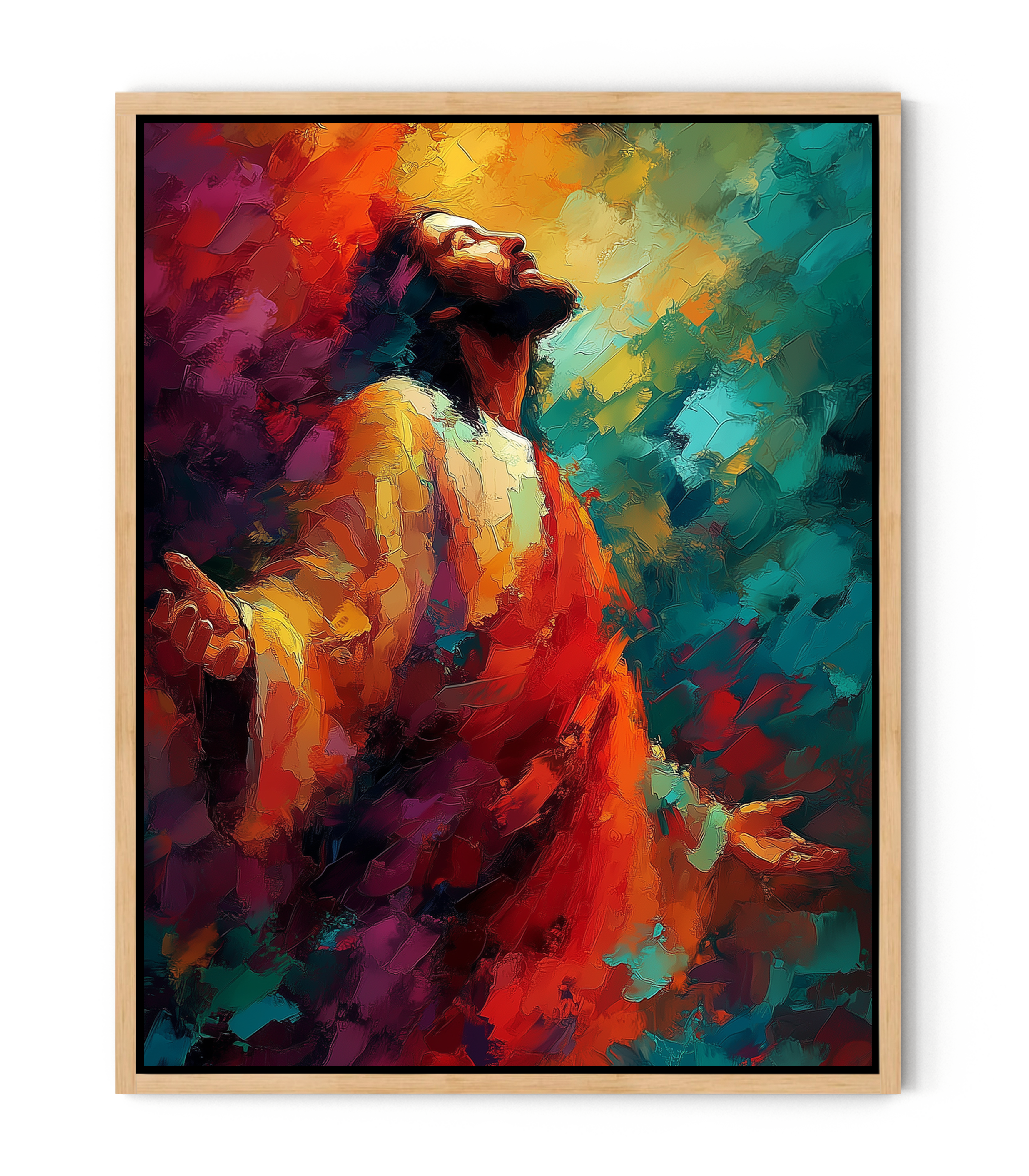 Rise of the Redeemer – faithfulprints Canvas Oil Painting