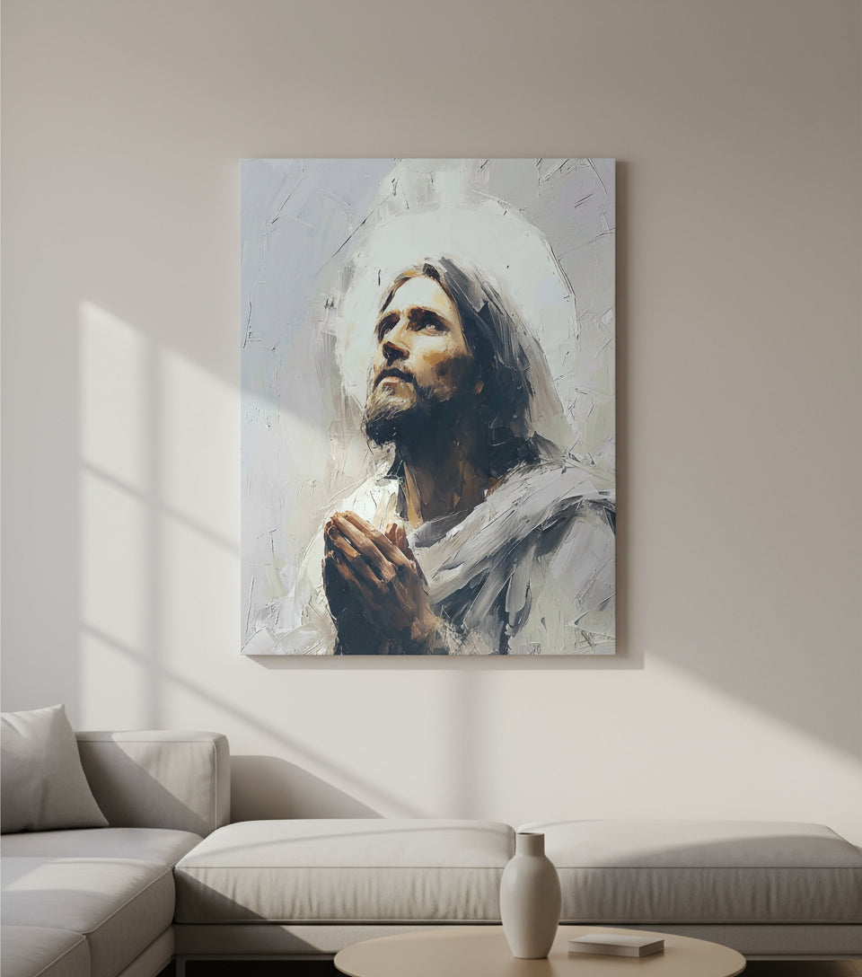 Pure Forgiveness – Jesus Praying for Humanity｜Jesus Canvas