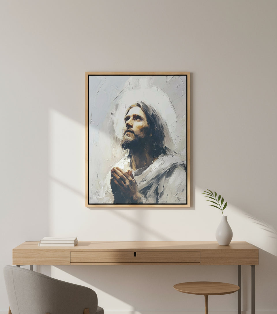 Pure Forgiveness – Jesus Praying for Humanity｜Jesus Canvas